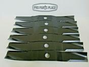 6-Pack Heavy-Duty XHT Mower Blades For Kubota RCK60 Decks – Replaces 76539-34330, 70000-25001 Kubota Tractor Bucket Hooks image