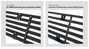 1970 Mustang Grill Stainless Steel Black Billet Grille For 1967-1968 Ford Mustang – Main Upper, Horizontal image