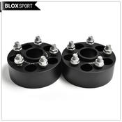 5x114 Wheel Spacers Complete Set 20mm Black Hubcentric Wheel Spacers/Adapters For Scion FR-S &amp; Subaru WRX 5x100 image