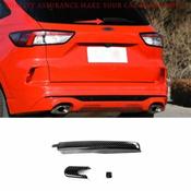 Ford Escape Door For Ford Escape Kuga 2013-2019 Carbon Fiber Style Rear Window Side Cover Moulding Trim (2pcs) image