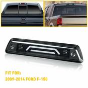 Ford F-150 Tail Light PIT66 Clear LED Third Brake Light For 2009-2014 Ford F-150 – Roof Cargo Lamp, Chrome Housing image