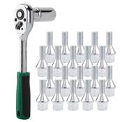 20x Alloy Wheel Bolts - 12x1.25 Tapered - For Jeep Renegade (2014-2016) - WheelPartsDirect Wheel Nuts image