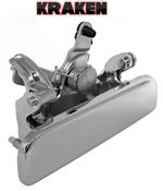 Hushan Chrome Tailgate Handle – Fits Mazda B2200 1987-1993 – Metal Liftgate Handle UB41-65-750 Mazda 3 Door Handle image