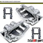 2x Rear Brake Calipers With Phenolic Pistons For Dodge Dakota 2003-2004 - LH &amp; RH, No Brackets Oem Brake Caliper image