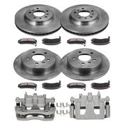 2007 Chevy TAHOE Brake Caliper Detroit Axle Front &amp; Rear Brake Caliper Set For 2006-2010 Chevy Impala / Monte Carlo image