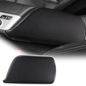 C6 Corvette Carbon Fiber Interior Momocar Carbon ABS Center Console Lid Armrest Cover Trim For Corvette C7 2014-2019, Black image