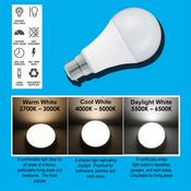 B&amp;q B22 Light Bulbs Maxim 6x 15W (100W Eq.) LED Light Bulbs – B22 Bayonet, 6500K Daylight White, 1520 Lumens image