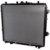 ALLOYWORKS 3-Row Aluminum Radiator For 84-95 Toyota Pickup &amp; 4Runner 22R 2.4L L4 Manual Trans - 100% TIG Welded, Lifetime Warranty 2003 Toyota Sequoia Radiator image