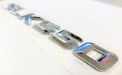 Chrome Replacement SL550 Trunk Emblem Badge For Mercedes - Rear Nameplate Decal Mercedes Benz Trunk Emblem