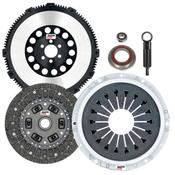ClutchMax Stage 4 Clutch Kit + Chromoly Flywheel – 79-95 Mustang GT LX Cobra 5.0L, 10.5" 6-Puck Mustang Cable Clutch image