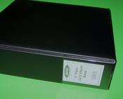 2-Ring Binder 3x BCW 3-Inch Plain Black 3-Ring Card Album Binder - Holds 90+ BCW Pages Each image