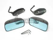 Evo Sunglasses APR Performance Carbon Fiber Formula GT3 Mirrors For Mitsubishi Evo X 2008 – Pair image