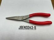 Snap-on 47ACF 8-Inch Red Soft Grip Talon Combo Slip-Joint Pliers - Made In USA Snap On Grip Set image