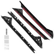 2013 Ford Explorer Accessories Right Side Windshield A-Pillar Molding Trim For 2011-2019 Ford Explorer – Black Plastic, Waterproof (926-451 / BB5Z) image