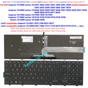 Dell 3521 Inspiron 15 New US Layout Black Laptop Keyboard For Dell Inspiron 15-3000 (5542, 5543, 5545, 5547, 5548)