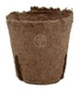 Potting Soil 2 Cu Ft Jiffy Square Peat Pots – 3x3 Inch Deep – Compostable Seed Starting – #230 – 100 Count – Made In Canada image