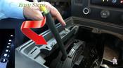 Billet Aluminum Shift Knob Cover / Button For Hummer H2 &amp; H2 SUT 2003-2007 – Silver Hummer H2 Sut Parts image