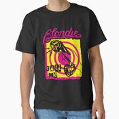 Blondie Concert T Shirt Official Blondie Band T-Shirt - Retro Graphic Tee For Men - Black, 100% Cotton image