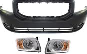Dodge Caliber Headlights Eagle Eyes Right Passenger Side Headlight For Dodge Caliber 2007-2012 - Direct Replacement 5303738AE/AH/AI image