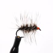 8 Griffith Gnat Dry Flies – Mixed Size 14-18, Trout Flies By Troutflies UK, Freshwater Fly Fishing Fly Tying Instructions image