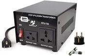 Simran 1000W Voltage Converter – 110V-220V Step Up/Down Transformer With 2 Outlets 220 V To 110 V Converter 2000 W image
