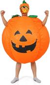 Adult Inflatable Pumpkin Fancy Dress Costume – Halloween Pumpkin Outfit (One Size) Pumpkin Plus Size Costume image