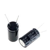 220 Uf Capacitor Aluminum Electrolytic Capacitor 200VDC – Choose 22uF To 330uF, Radial Leads, -40°C To 105°C image