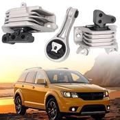 Mid Valley Motor &amp; Torque Strut Mount Set For 2011-2017 Dodge Journey 2.4L – 3 Pieces Newyall Right Engine Motor Automatic image