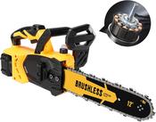 V-MODEST 12" Compact Brushless Chainsaw – Cordless, Works With DEWALT 20V MAX Battery Dewalt 20v Chainsaw Tool Only image