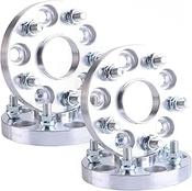 4pc 20mm Wheel Spacers 5x4.5 (5x114.3) Hubcentric 64.1mm Bore M12x1.5 For Honda Acura 5x114 Wheel Spacers image