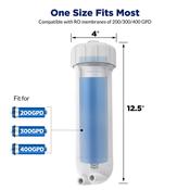 My Aqua Filter Universal RO Reverse Osmosis Membrane Housing – No Membrane Included, MEMHOUSING Maple Syrup Reverse Osmosis Kit image