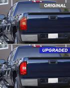 2007 Chevy Silverado Tail Lights Driver Side Tail Light Assembly For 2007-2013 GMC Sierra 1500 2500HD – Chrome Housing image