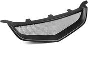 06 Honda Accord Front Bumper Front Bumper Lower Grille Honeycomb Mesh For Accord 7 Euro R / Acura TSX 2006-2008 – Matte Black, Fiberglass, AUSMILA image
