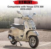 Vespa Et4 F.A. Chrome Front Luggage Rack With Tie Rods For Vespa ET3 Spring 125 – Made In Italy image