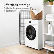 Winged Laundry Airer Dryer Rack – 18m Drying Space, Indoor/Outdoor, Foldable Heavy Duty Metal Clothing Drying Rack image
