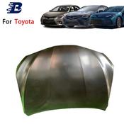 2018 Toyota Camry Front Grill LeBra Full Front End Mask For Toyota Camry L, LE &amp; XLE (2018-2020) – Black Leather Grain Vinyl image