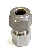 3 8 Stainless Steel Tubing Swagelok SS-600-7-4 Stainless Steel Female Connector – 3/8" OD Tube X 1/4" FNPT image