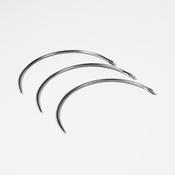 Suture Pad 10 Pcs Pack Suture Needles 1/2 Circle Surgical Instruments MedTouch image
