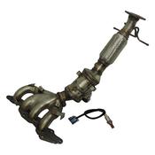 FLY EPA Certified Catalytic Converter For Mazda 3 2004-2009 2.0L – Front – Stainless Mazda 2010 3 image