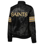 Starter New Orleans Saints Satin Jacket – Men's Black England Flag – Sizes M-2XL New Orleans Saints Nike image