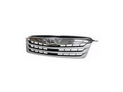 2012 Subaru Forester Grill AM Autoparts Front Grille Chrome &amp; Silver For 2010-2012 Subaru Outback – Direct Replacement (SU1200143) image