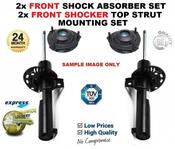 2008 Ford Focus Motor Mounts Complete Front Shock Absorber Kit For Ford Focus MK2 2.0L - 2x Shocks, Springs &amp; Top Mounts image