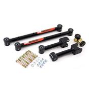 Tubular Control Arms + Rear Trailing Arm Brace Kit Chevy Chevelle 68-72 GTO Rear Upper And Lower Control Arms image