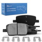2012 Gmc Terrain Brakes YXPCARS Front &amp; Rear Ceramic Brake Pads – For 2013-2019 Cadillac XTS – Thermal Scorched image