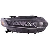 2022 Honda Accord Headlight Gloss Black Headlight Molding Trim – 2018-2020 Honda Accord Passenger Side (RH) image