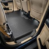2017 F250 Running Boards SMARTLINER Custom Floor Mats For 2017-2025 Ford F-250 &amp; F-350 Super Duty Crew Cab (Black, 1st &amp; 2nd Row) image
