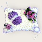 Knitting Pillow Tribute