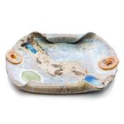 Ceramic Ringfort Roll-top Dish