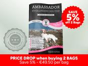 Hypoallergenic Salmon and Rice Dog Food 12kg image