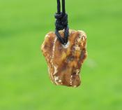 Amber Stone Amulet